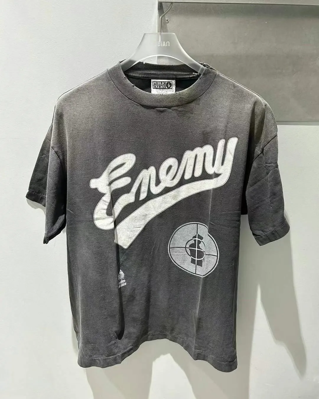 Public ENEMY Original co-branded main mark/wash mark/with little angel anti-counterfeiting mark